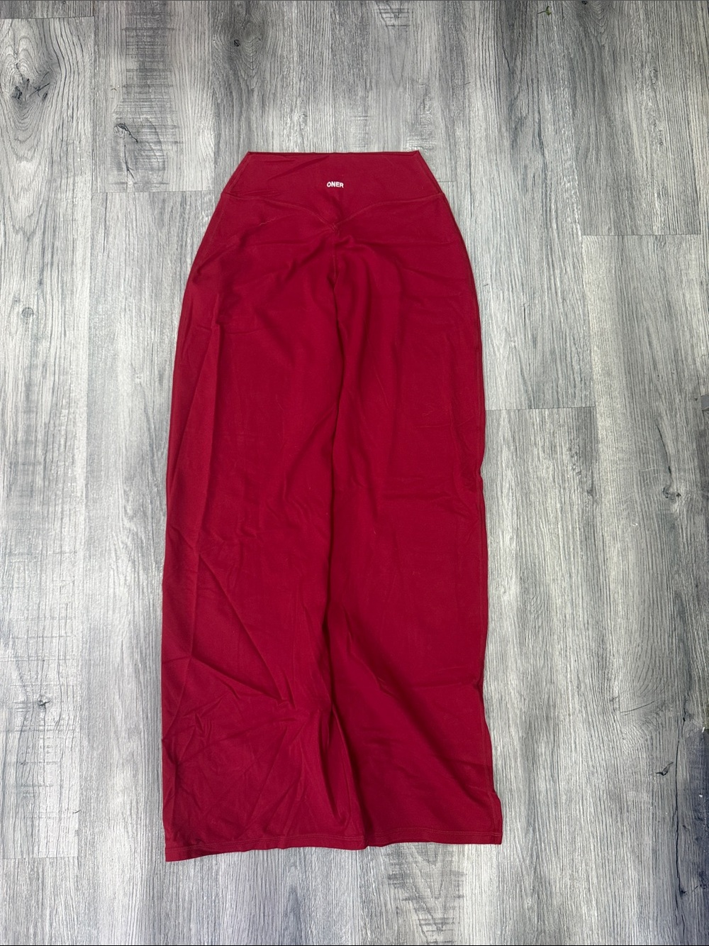 Oner active Ruby red straight leg pants